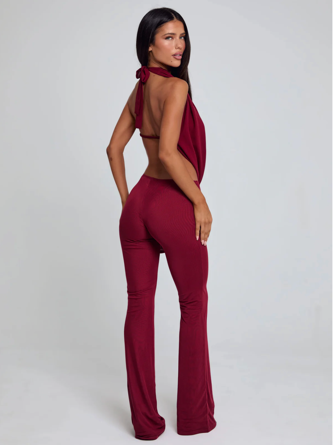 ARLEN JUMPSUIT BURGUNDY